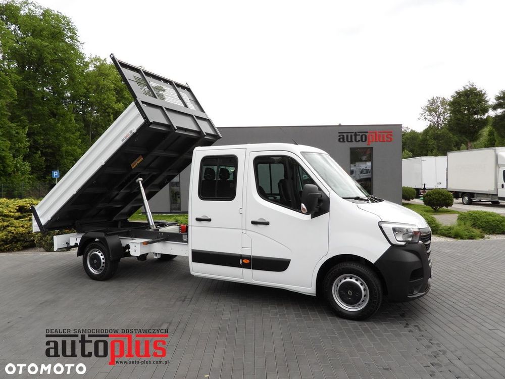 Renault MASTER WYWROTKA PODWÓJNA KABINA DOKA 6 MIEJSC TEMPOMAT NAWIGACJA LEDY KLIMATYZACJA  145KM - 2