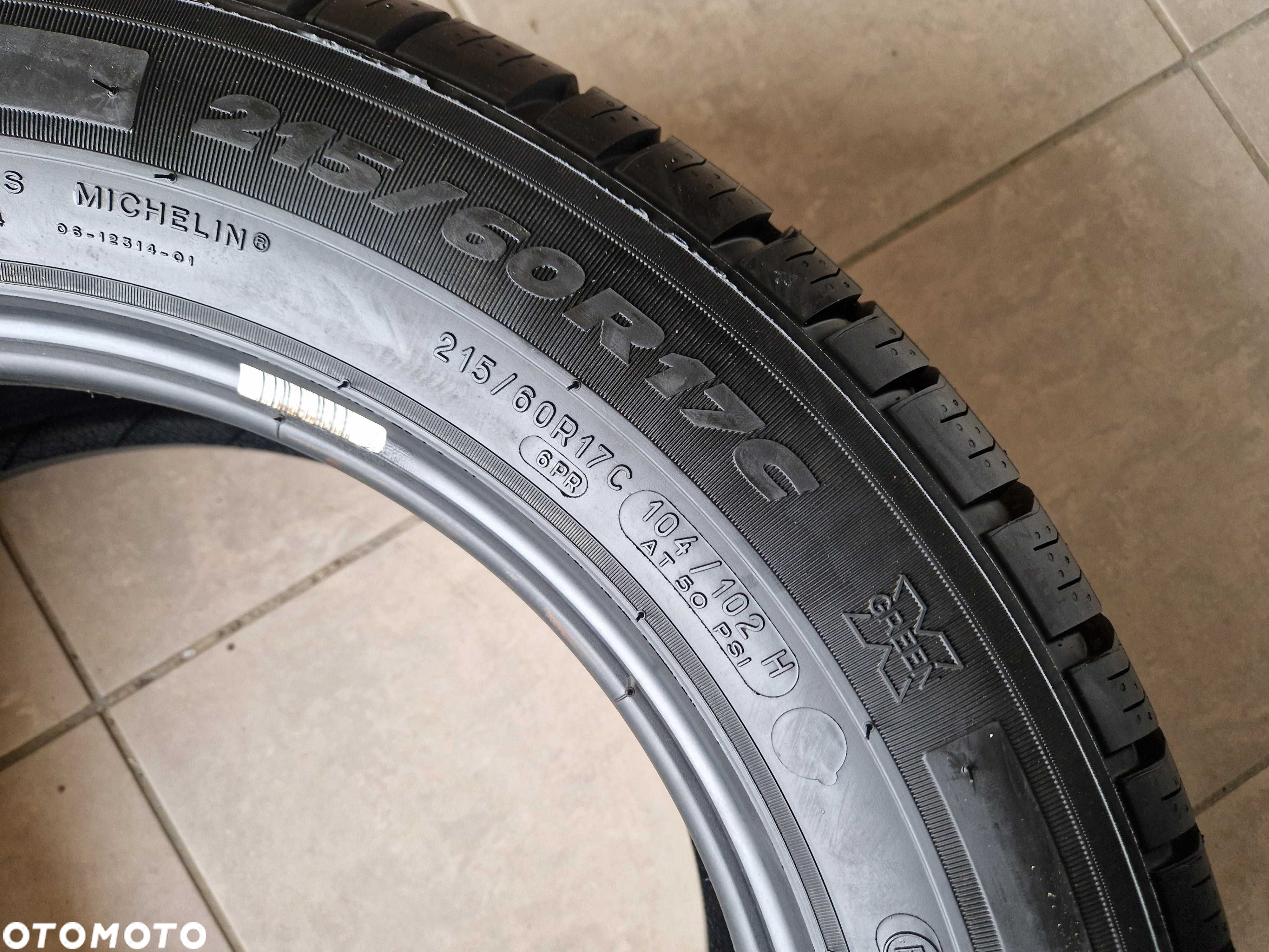 opony letnie 215/60/17C Michelin Agilis wzmacniane bus FV23% NOWE ! - 6