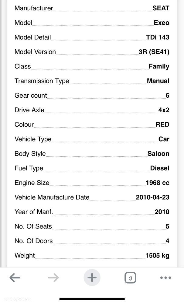 SILNIK KOMPLETNY AUDI SEAT EXEO A4 A5 Q5 2.0 TDI CAG CAGA 105KW 143KM EUROPA - 9