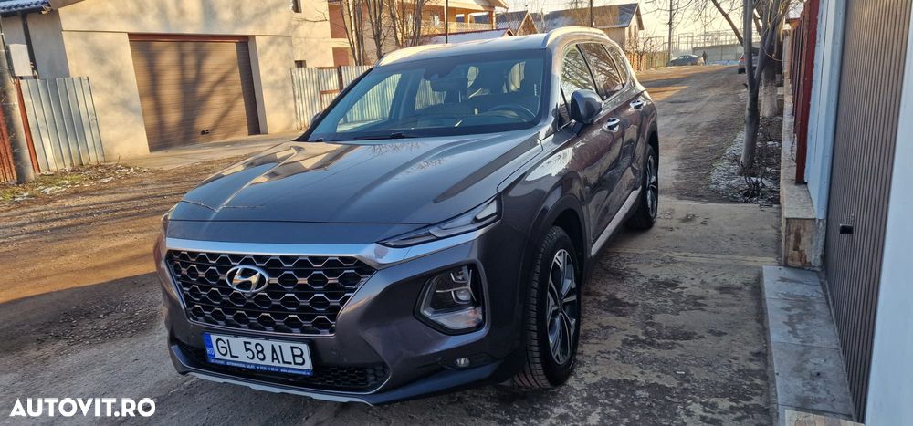 Hyundai Santa Fe blue 2.2 CRDI 4WD Automatik Premium - 1