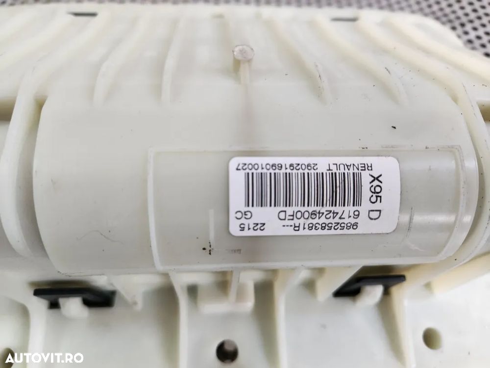 Airbag Pasager Renault Scenic 3 Grand Scenic 3 An 2008-2009-2010-2011-2012-2013-2014-2015 Cod R Dez - 6