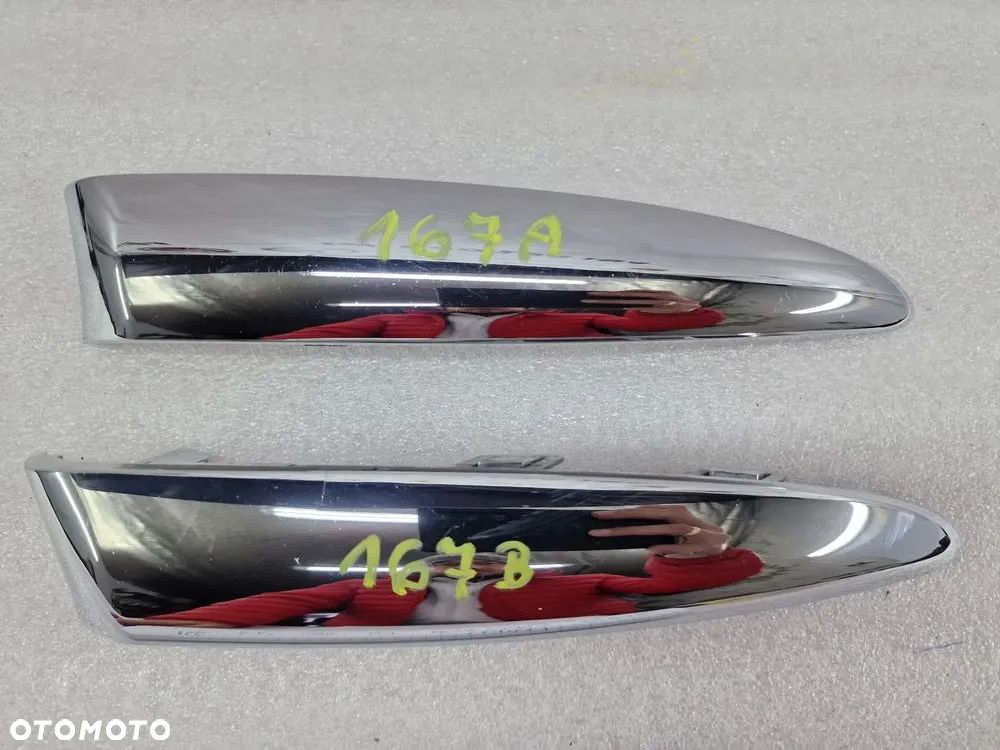 FIAT 500 LIFT 15- PRAWA LISTWA / CHROM DOLNY ZDERZAKA PRZEDNIEGO PRZÓD , NR 735619525 , NR AUKCJI C/167 - 1