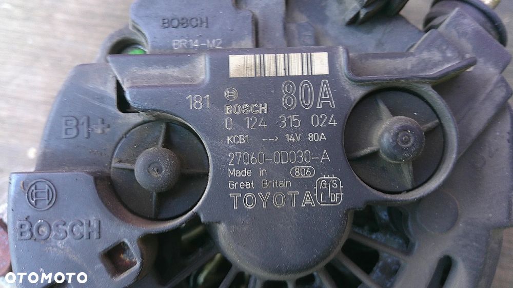 TOYOTA COROLLA E11 1.4 16V ALTERNATOR - 5