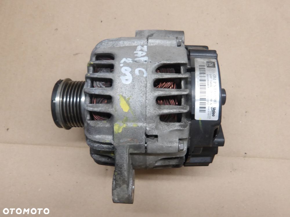 OPEL ZAFIRA C 12-16 2.0D ALTERNATOR 13502581 - 1