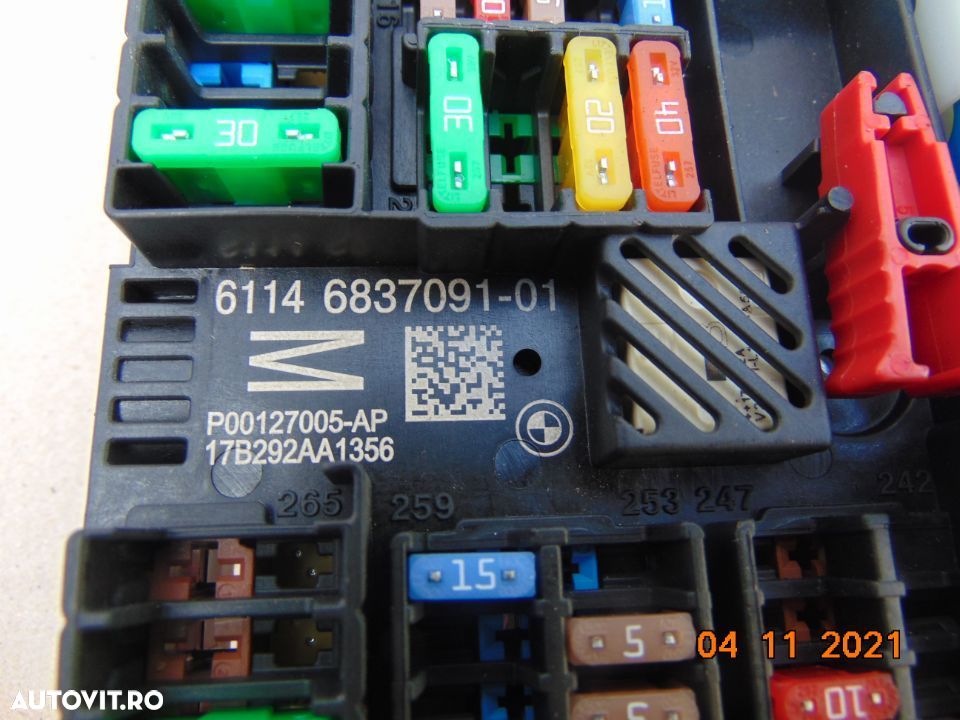 Panou sigurante spate BMW g30 G01 G31 X3 panou tablou sigurante spate bmw g30 - 2