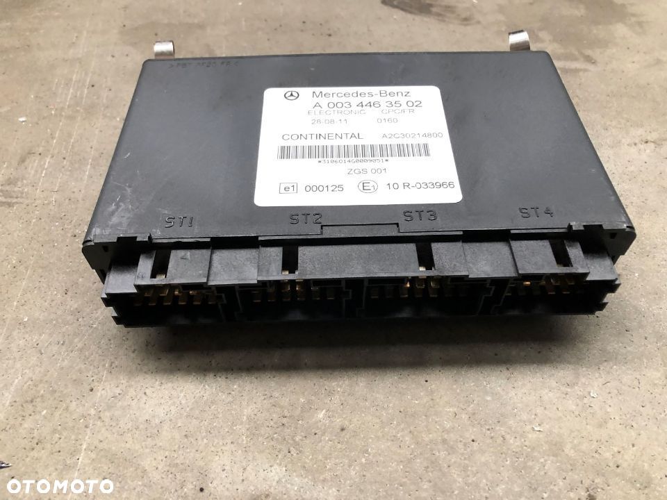 CPC/FR moduł sterownik A 003 446 35 02 Mercedes - 2