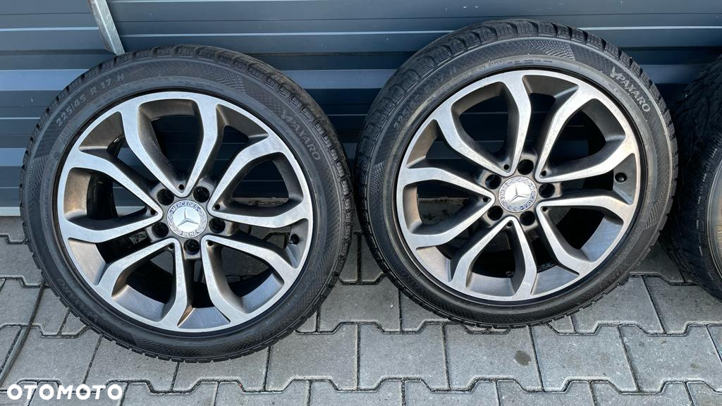 MERCEDES C W205 KOŁA FELGI OPONY ZIMA 225/45R17 A2054010200 - 3