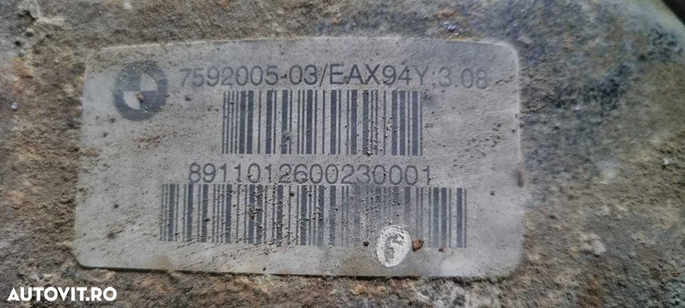 Diferential grup spate BMW F25 F26 X3 X4 raport 3.08 cod: 7592005 - 1