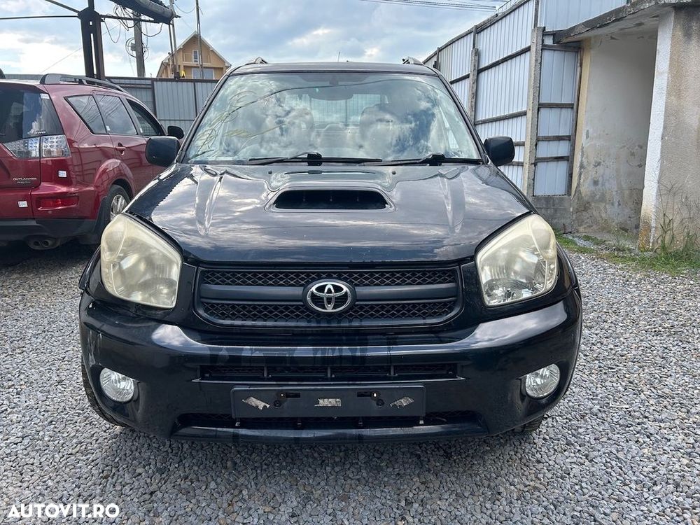 Bara fata Toyota RAV 4 II 2002 - 2006 Negru 202 (1320) model fara spalatoare far - 6