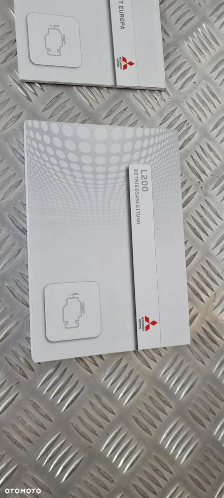 Mitsubishi L200 V Książka Serwisowa Instrukcja - 5