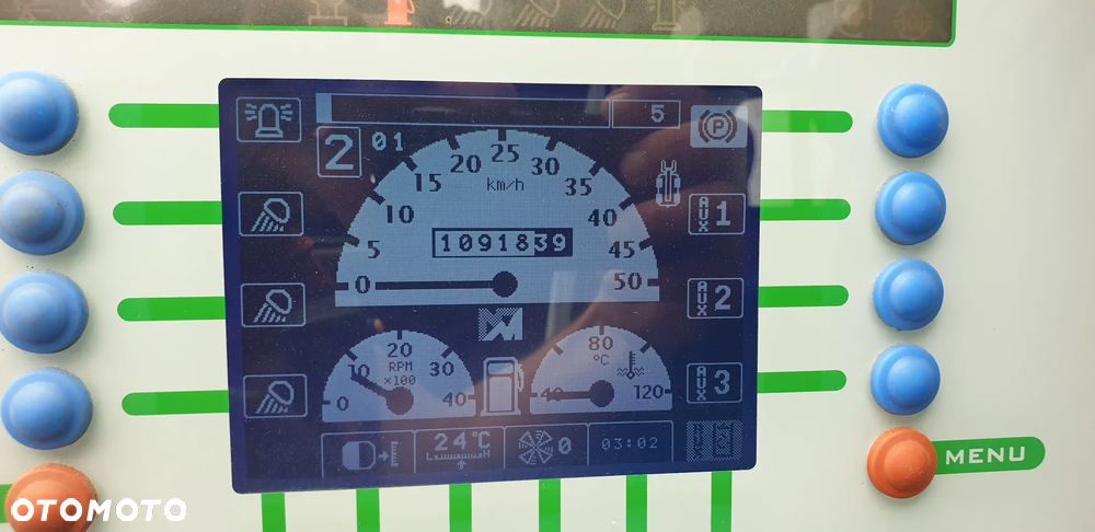 Merlo 40.26MCSS kosz hydr. rozkładany/wciągarka 4T./widły/pilot radiowy - 14