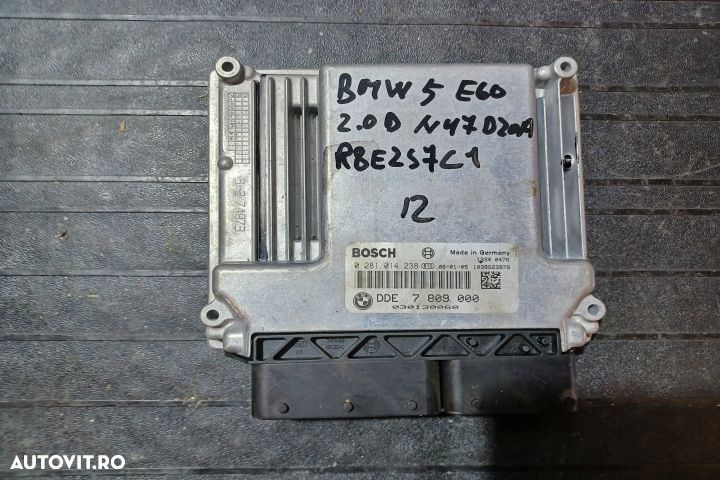 Calculator motor ECU 0281014238 - 2.0 D 0281014238 - 2.0 D BMW Seria - 1