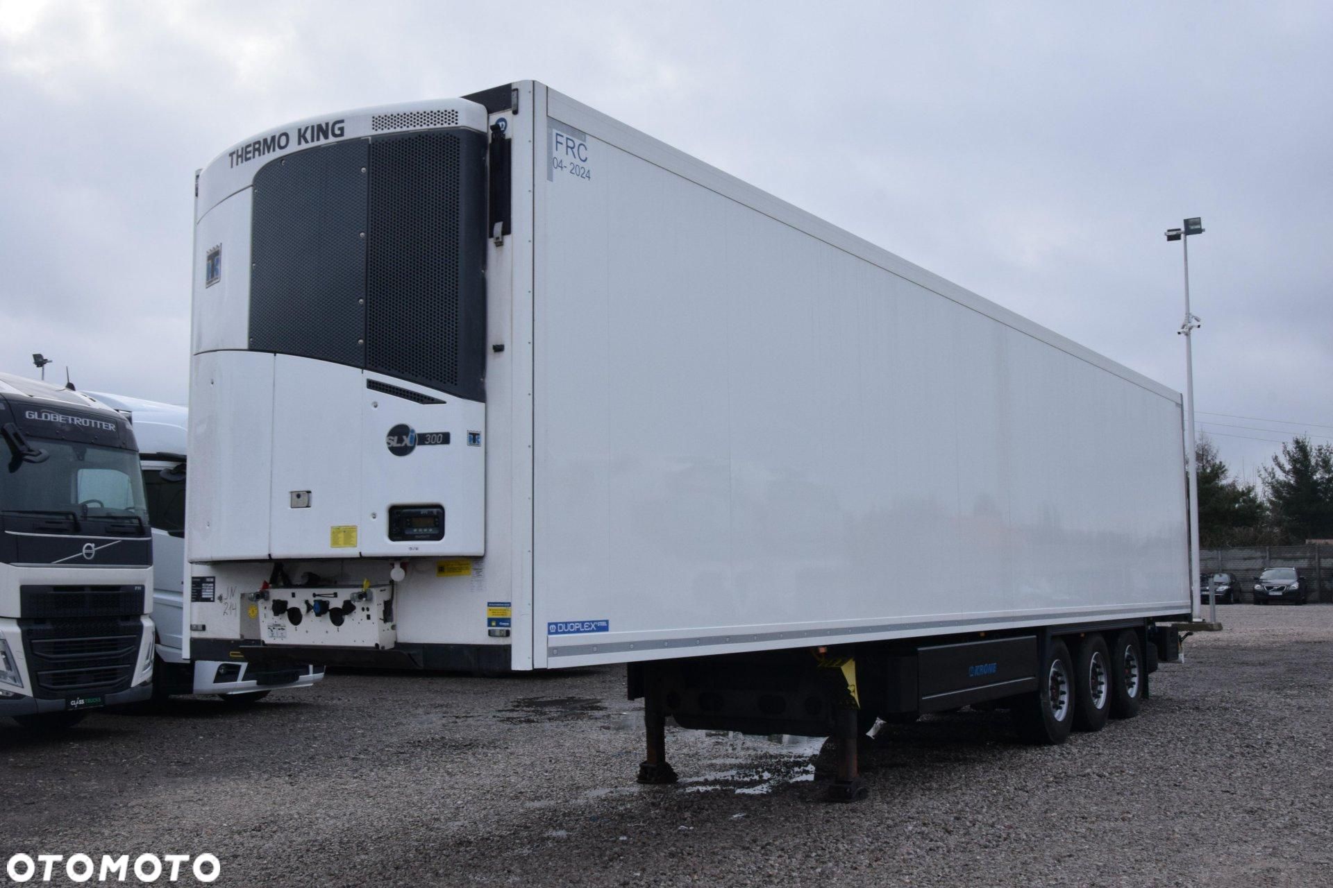 Krone SDR Double Deck Cool Liner FP60 ThermoKing SLXi 300 Lifting Axle - 1