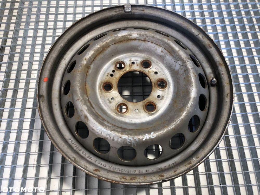 FELGA STALOWA 16 6X130 6,5J ET54  MERCEDES-BENZ SPRINTER 3,5-t Tourer Bus (B907) 2018 - 2022 317 CDI - 1