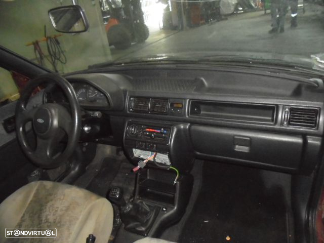Carro MOT: G6A CXVEL: 87WTJB FORD FIESTA 1996 1.1I 50CV 5P VERMELHO GASOLINA - 8