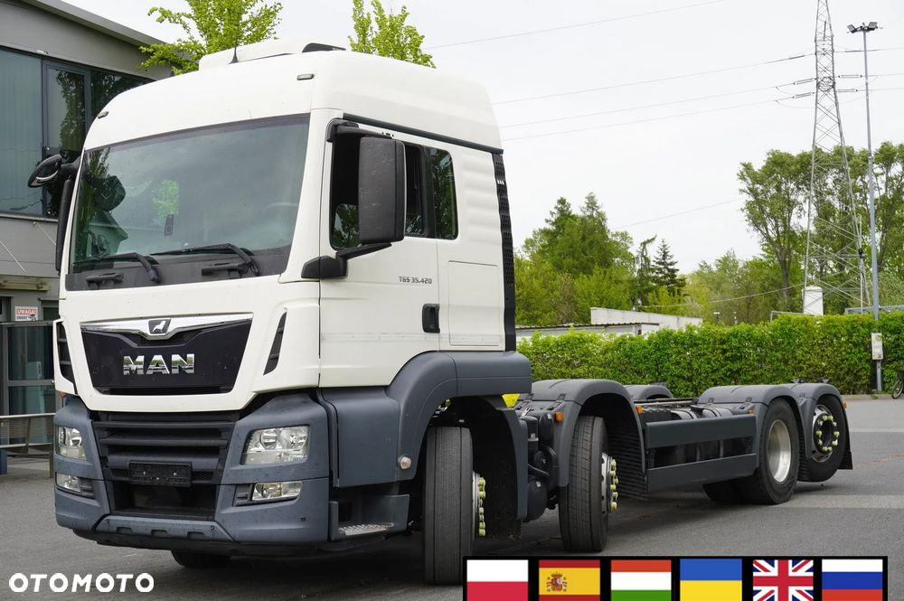 MAN TGS 35.420 8×2 / Rama 6,4 m / 3 osie skrętne / ADR AT / 3 szt._252547 - 1