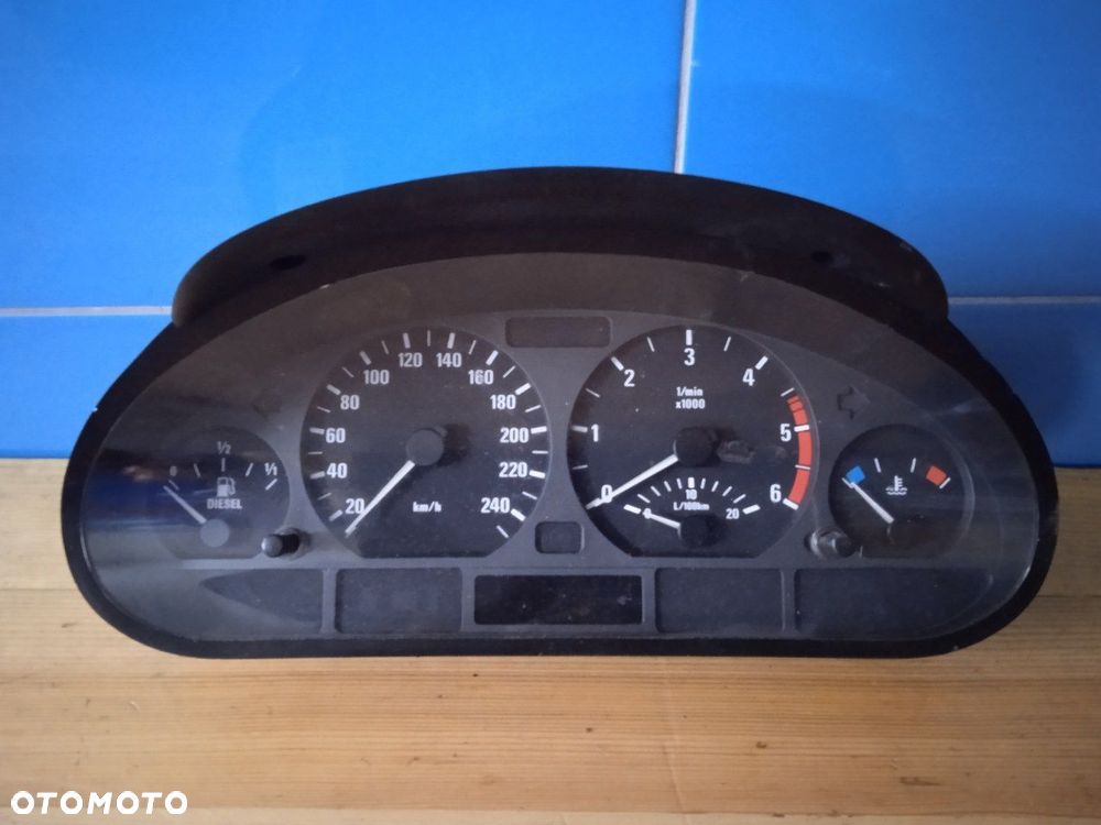 Licznik Zegary BMW E46 Diesel 6910277 0263606307 - 1