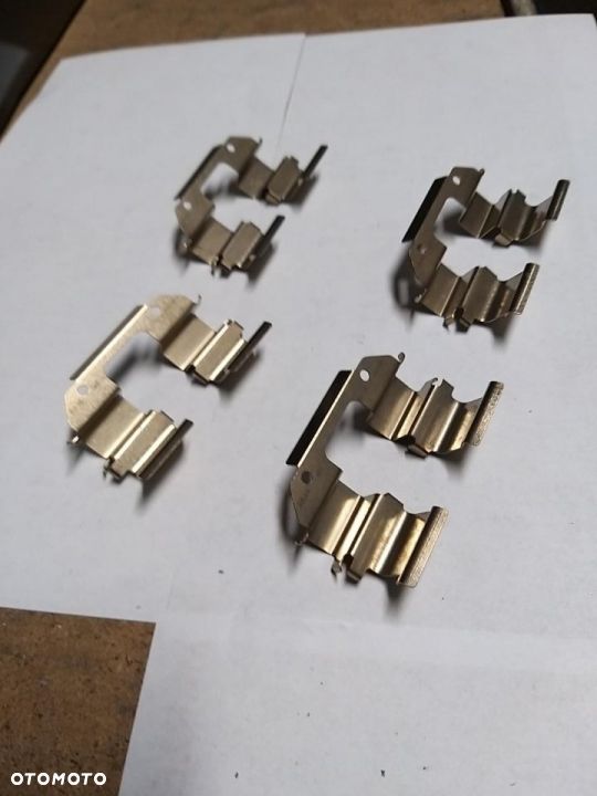 ZEST. MONTAŻOWY KLOCKÓW HAMULC. DAEWOO Matiz  Chvrolet Spark 109-1285