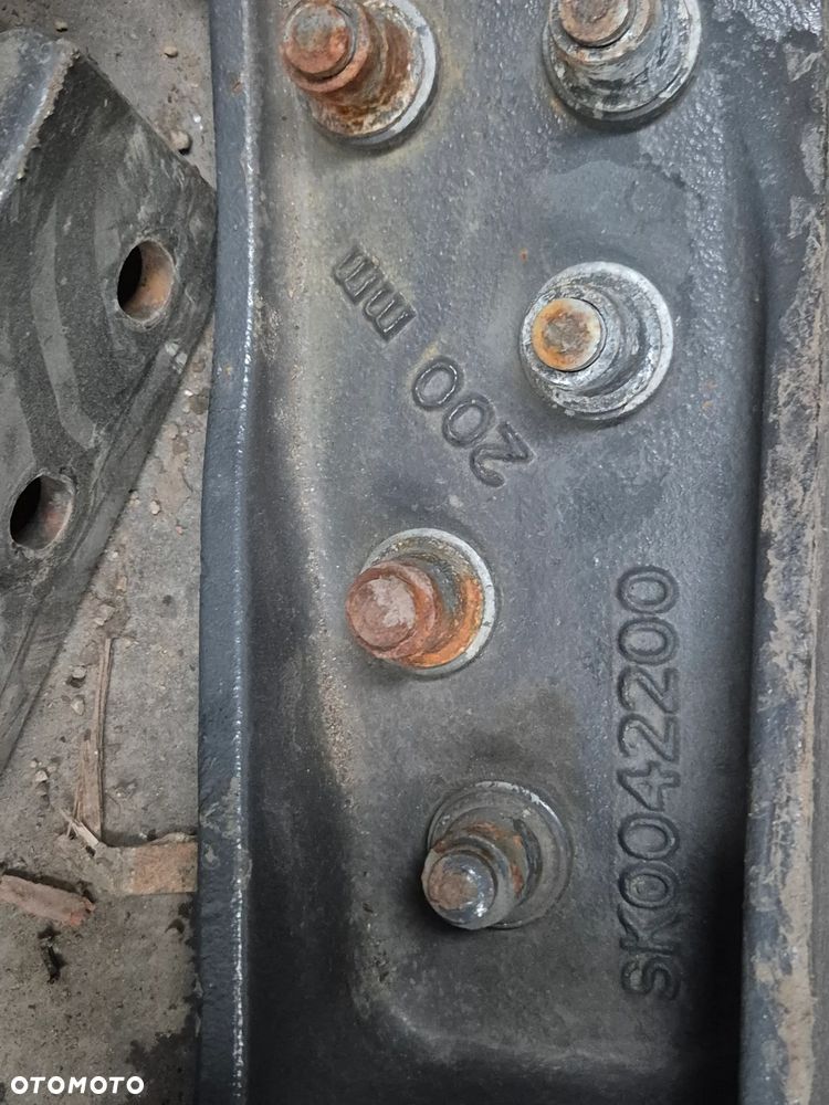SK0042200 łapa siodła Jost 200mm VOLVO  * 662126260B Gf/Saf/Holland 230 mm - 2