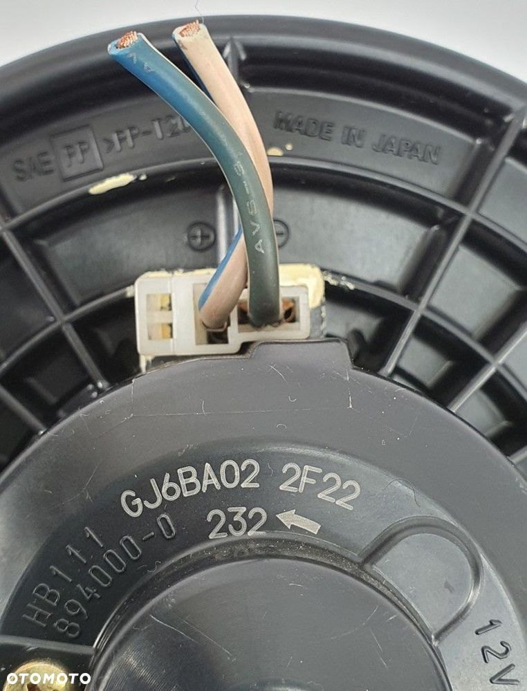 WENTYLATOR DMUCHAWA MAZDA 6 I GG 894000-0232 EURO - 4