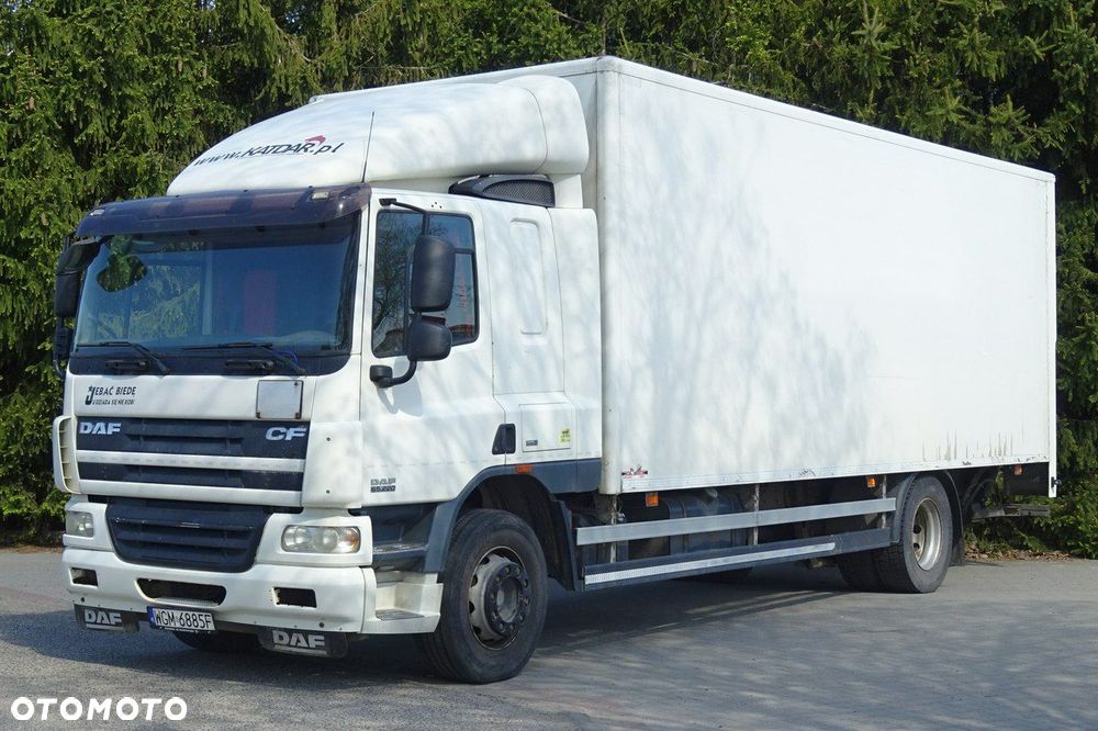 DAF CF 65.220 EURO 5 KONTENER 18P ŁAD 10 TON wINDA KLAPA - 1