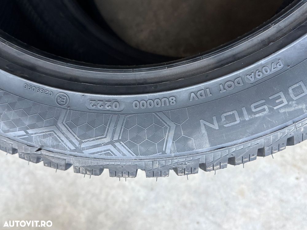 Vând 4 anvelope 245/45/18 vredestein de iarnă noi - 4