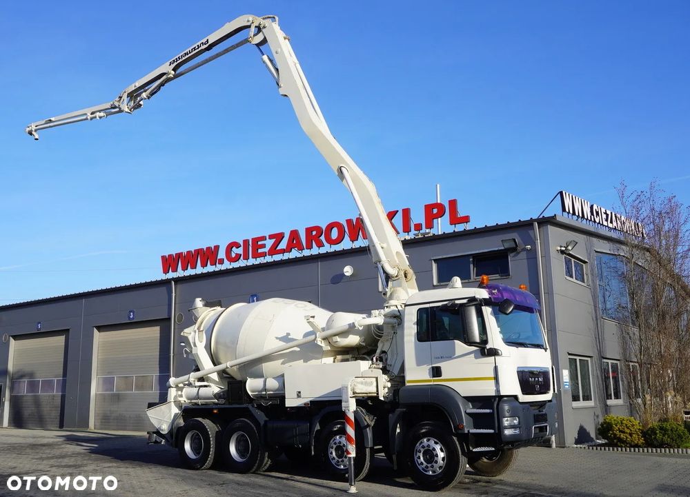 MAN TGS 32.400 / Pompogruszka / 8x4 / Putzmeister PUMI 21-3.67 / 426 MTH!!! / 18 metrów_238454 - 1