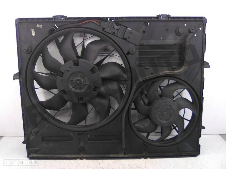 Conjunto Motoventiladores Com Suporte 7l012_1203g Vw Touareg (7 - 11