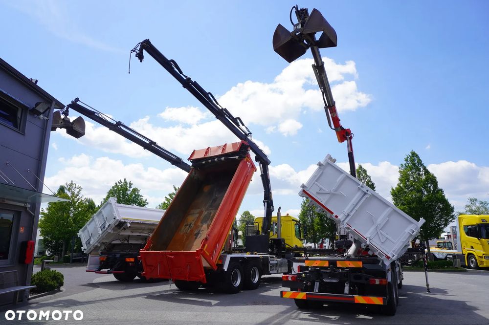 Mercedes-Benz Arocs 2636 6×4 / 100 tys. km! / HDS HIAB / rotator / Wywrotka 3-stronna / hydroburta / 3 szt_255664 - 9