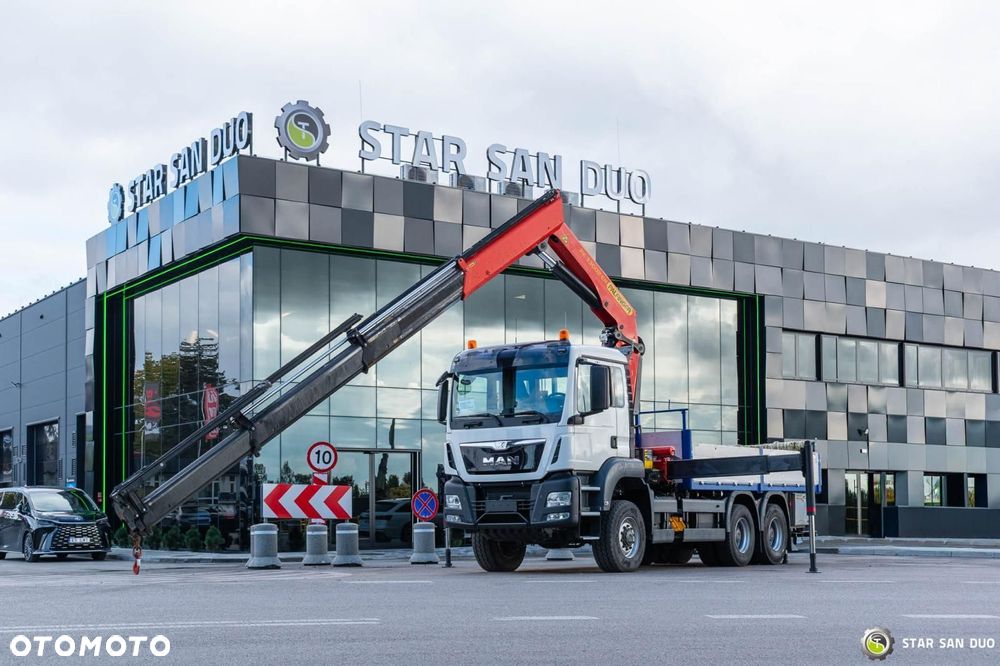 MAN TGS 26.400 6x6 PALFINGER PK 33002 EH Żuraw HDS - 9
