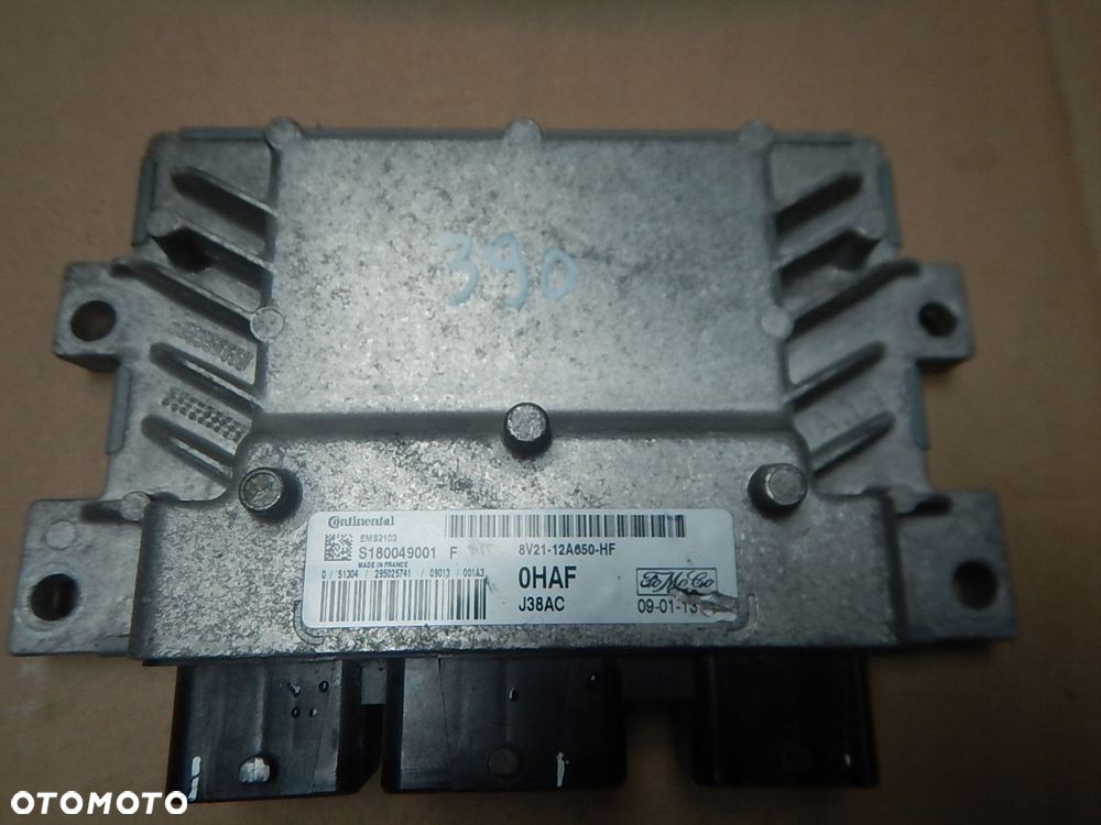 komputer sterownik silnika ford fiesta mk7 8v21-12a650-hf - 1