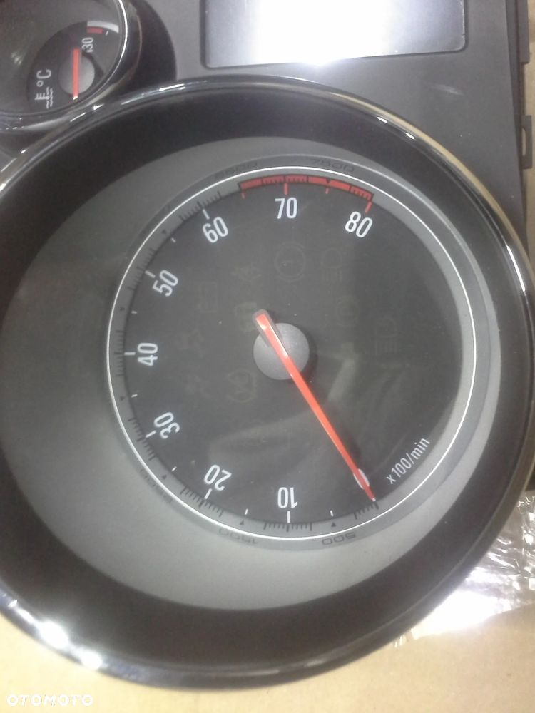 Opel Astra IV J 1.4 Turbo zestaw startowy komputer 12655586 ABM4 immo licznik moduły i inne - 21