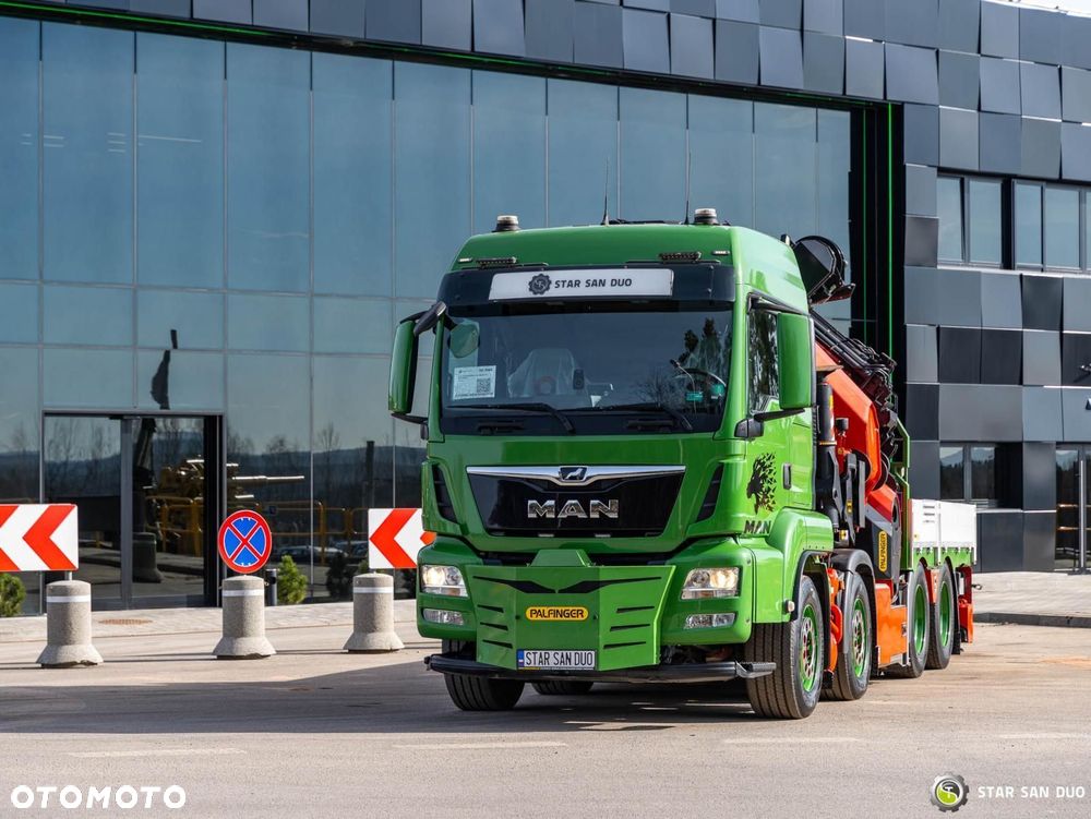 MAN TGS 35.500 8x4 Palfinger PK 135.002 TEC HDS Żuraw Wciagarka - 10
