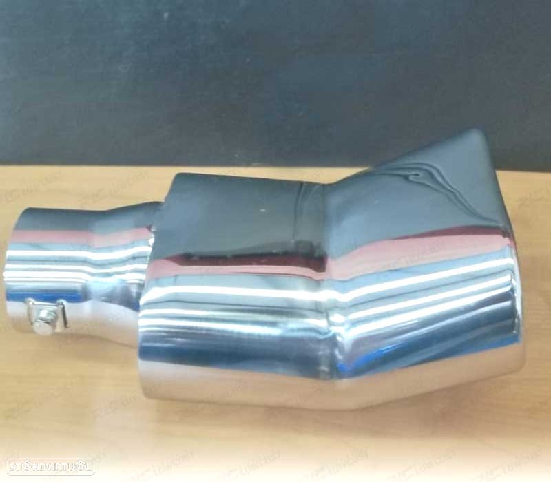 PONTEIRA DE ESCAPE DTM INOX UNIVERSAL - 2