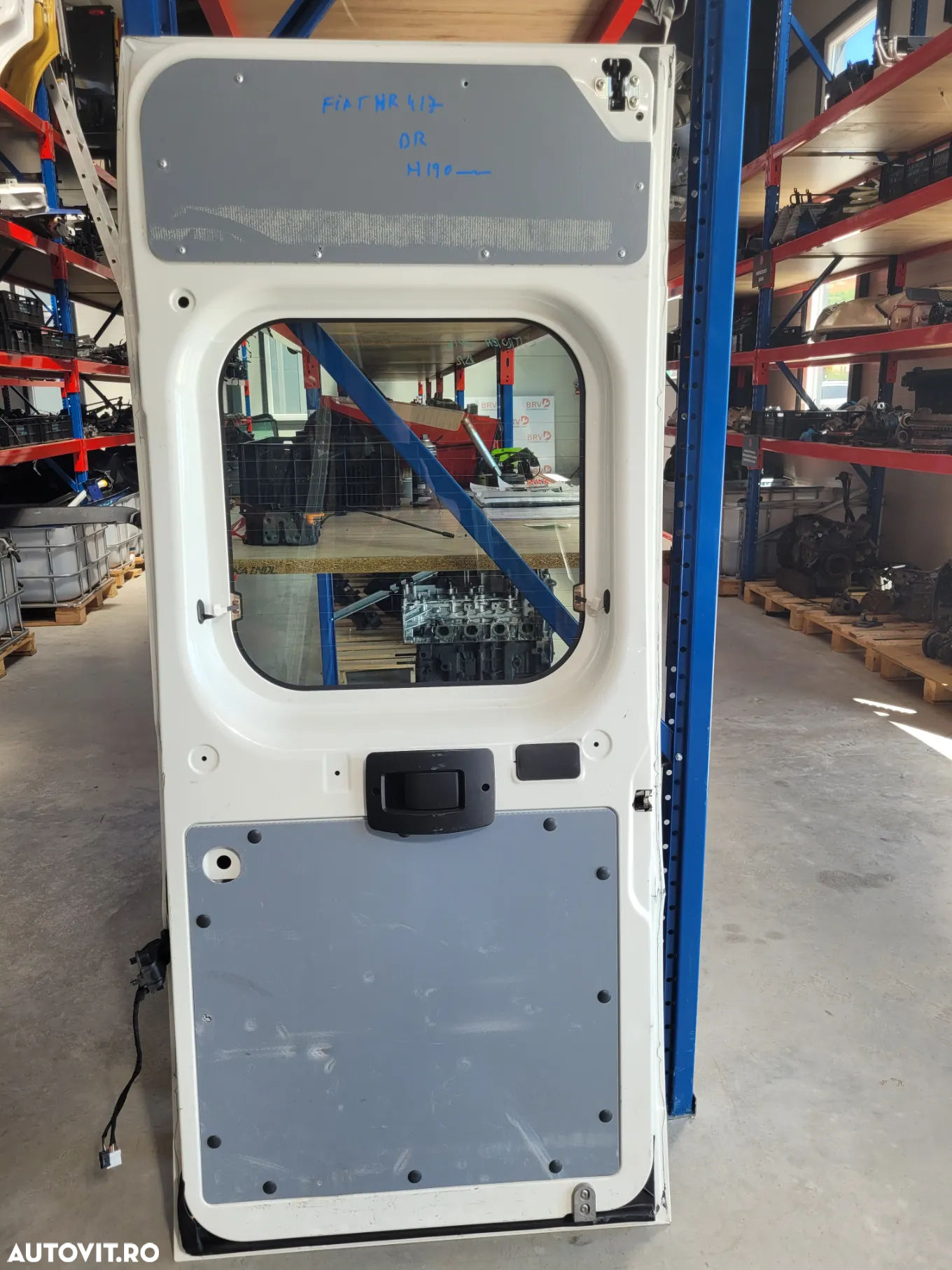 Usi spate model inalt cu tabla sau geam  pentru Peugeot Boxer / Citroen Jumper / Fiat Ducato (2006-2016) an fabricatie Euro 4/Euro 5 - 8
