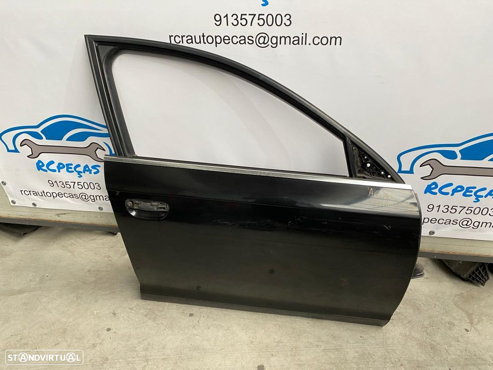 PORTA FRENTE FRONTAL DIREITA | AUDI A6 C6 SEDAN CARRO | FECHO ELEVADOR MOTOR PUXADOR VIDRO; - 2