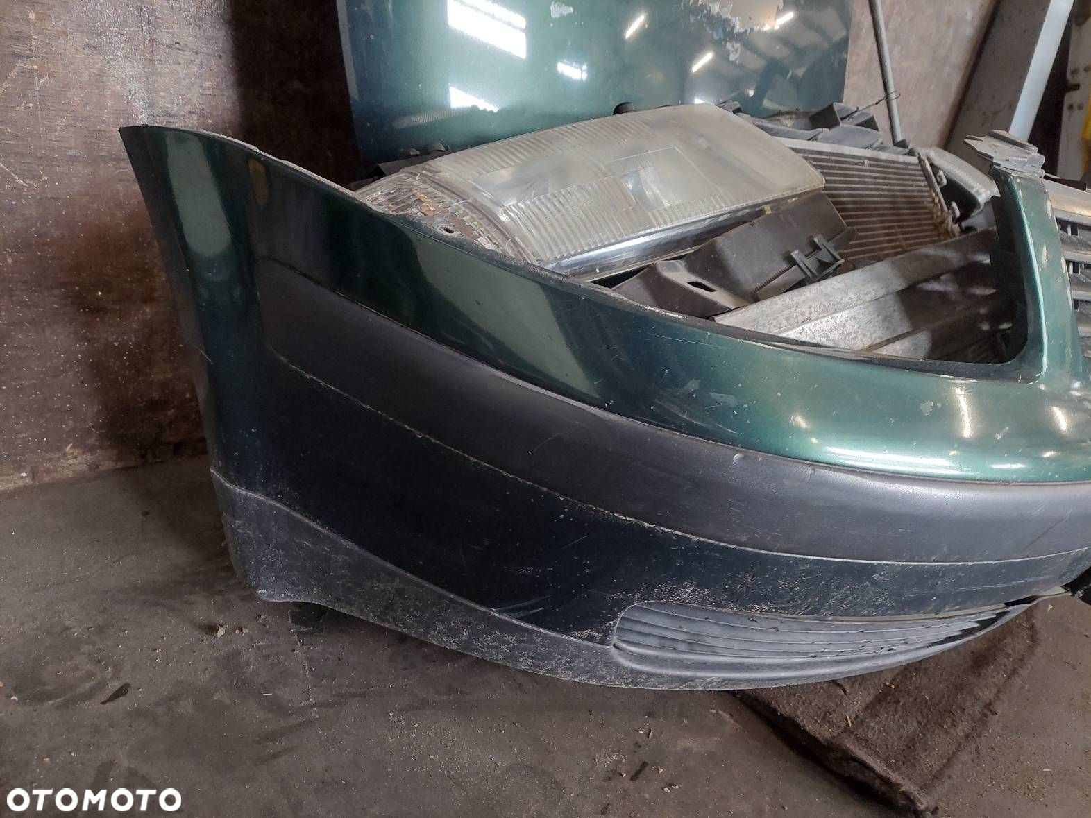 KOMPLETNY PRZÓD MASKA ZDERZAK BŁOTNIKI LAMPY VOLKSWAGEN PASSAT B5 LC6N - 7