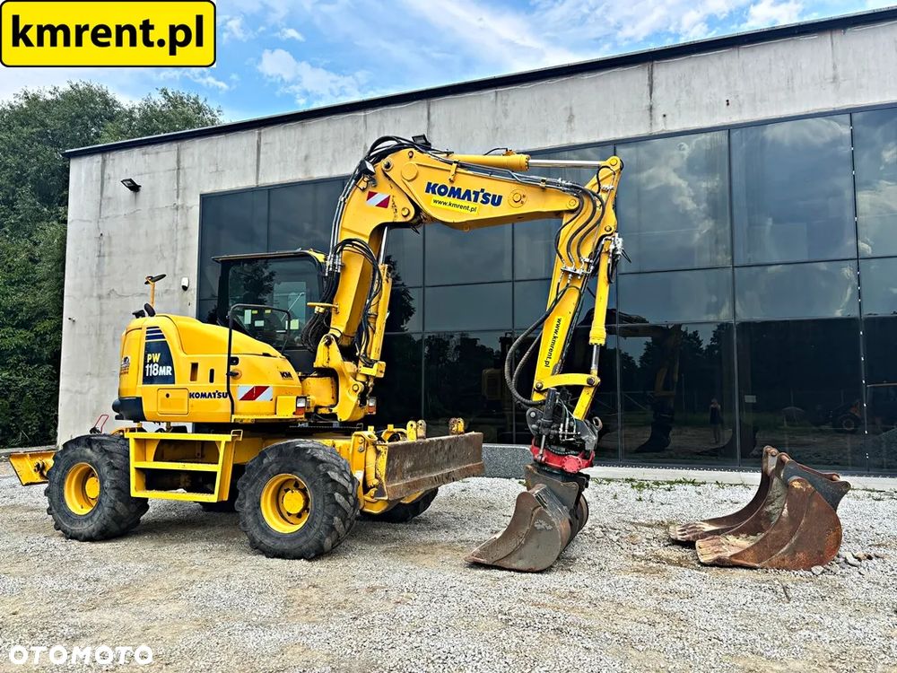 Komatsu PW 118 MR-8 KOPARKA KOŁOWA ROTOTILT 2017R | LIEBHERR A 309, TEREX 42, CAT, HITACHI ZX 140, VOLVO EW 140, 160 - 4