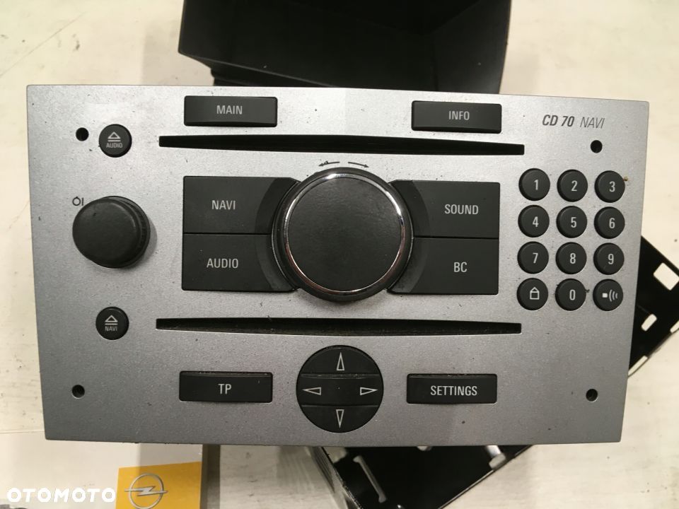 OPEL ASTRA H ZAFIRA B RADIO NAWIGACJA CD70 KOD - 2