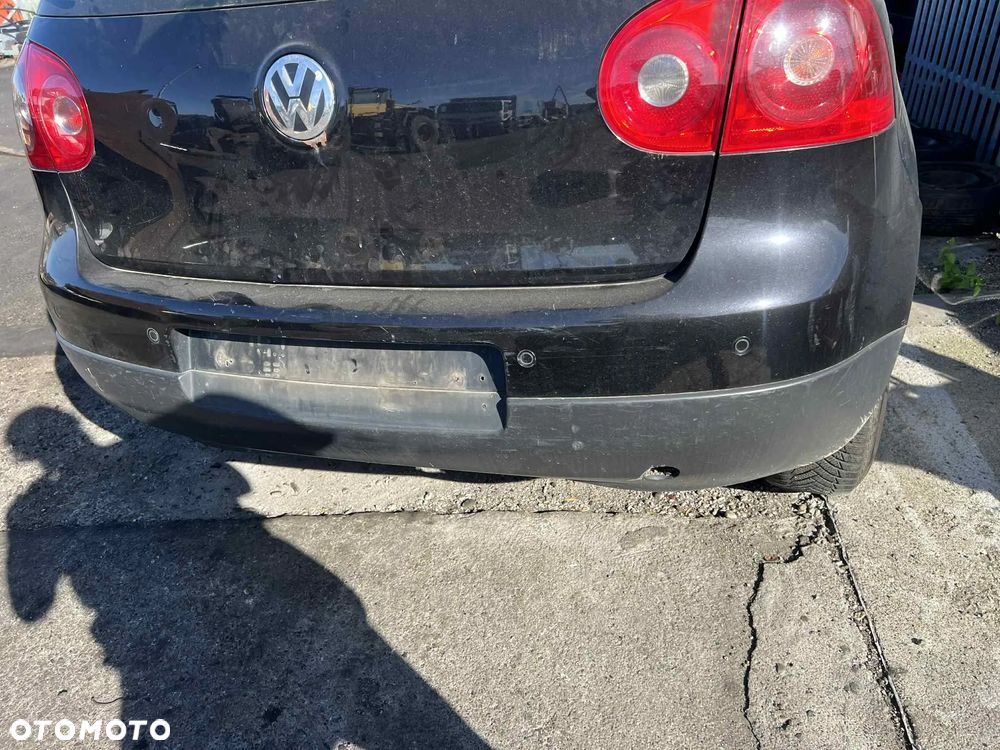 Zderzak tylny/TYŁ VW Volkswagen Golf 5 V !! CZARNY !! WYSYŁKA !! - 1