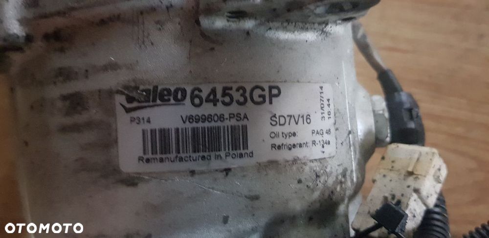 CITROEN  C5 XSANTIA  C8 SPRĘŻARKA KLIMATYZACJI 6453GP - 2