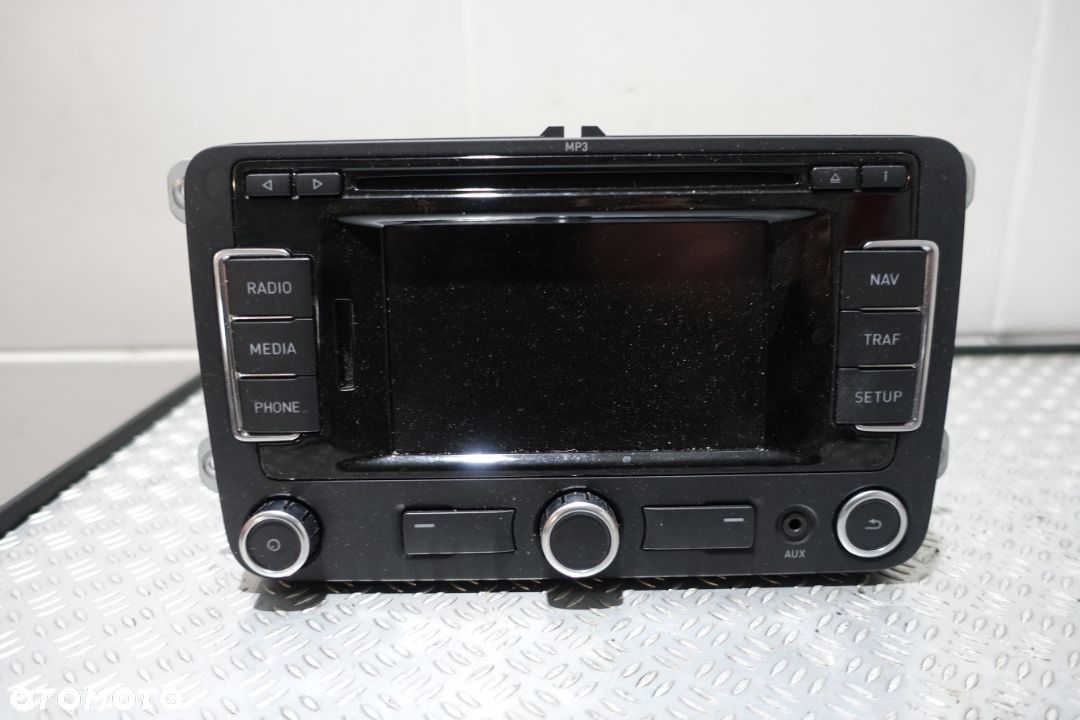 RADIO SAMOCHODOWE SEAT RNS 310 5P0035191C navi navigacja - 1