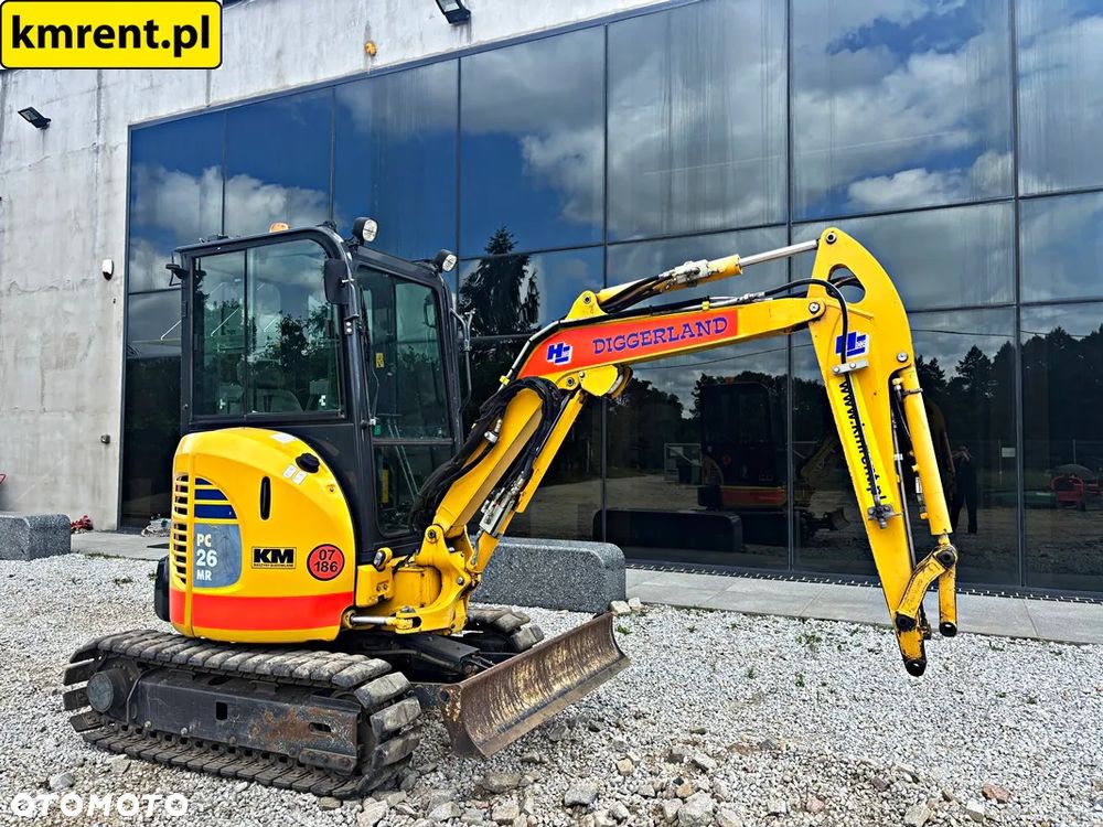 Komatsu PC 26 MR-3 MINI-KOPARKA 2021R | JCB 8015, 8016, 8018, 8025, 8030, YANMAR SV 15, CAT 302.5, 302.4, 303, 303.6, 301.6, 301.8, KUBOTA U27 - 5