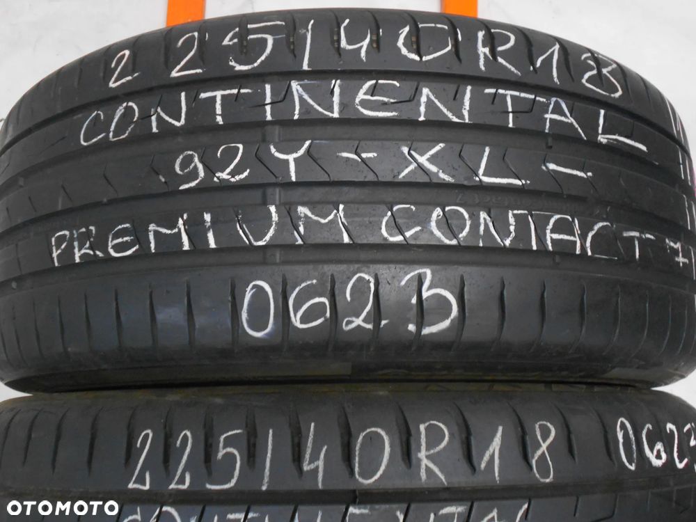 OPONY 225/40R18 CONTINENTAL PREMIUM CONTACT 7 XL DOT 0424 / 0623 7MM - 2
