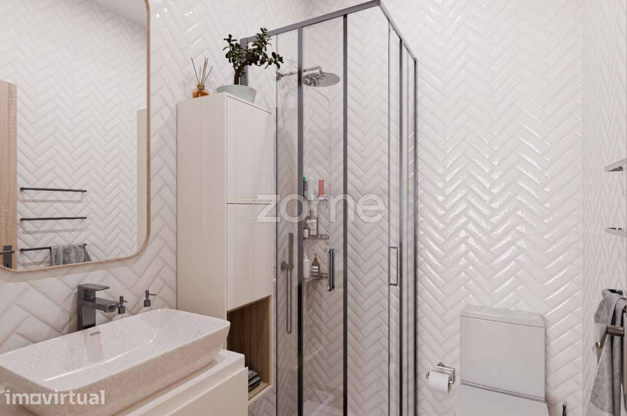 Apartamento T0+1 no Centro de Vila Real c/ garagem, para investidor. - Grande imagem: 5/16