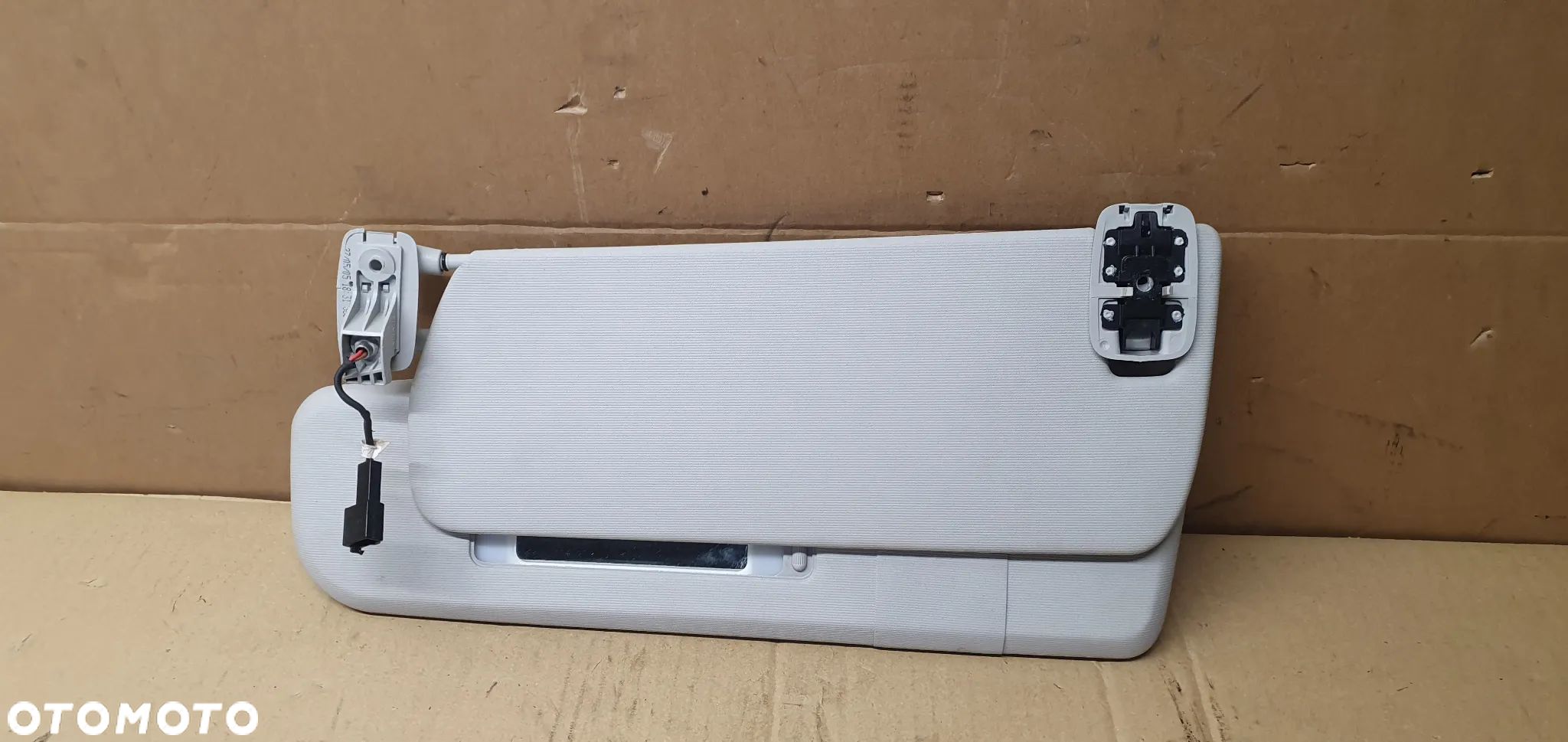 Osłona przeciwsłoneczna lewa kierowcy podwójna VW Passat B6 3C0857551G - 1