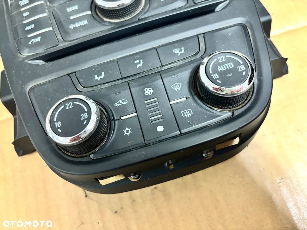 OPEL MOKKA A PANEL STEROWANIA RADIEM KLIMATYZACJĄ A2C82062800 A2C50111547 EUROPA - 5