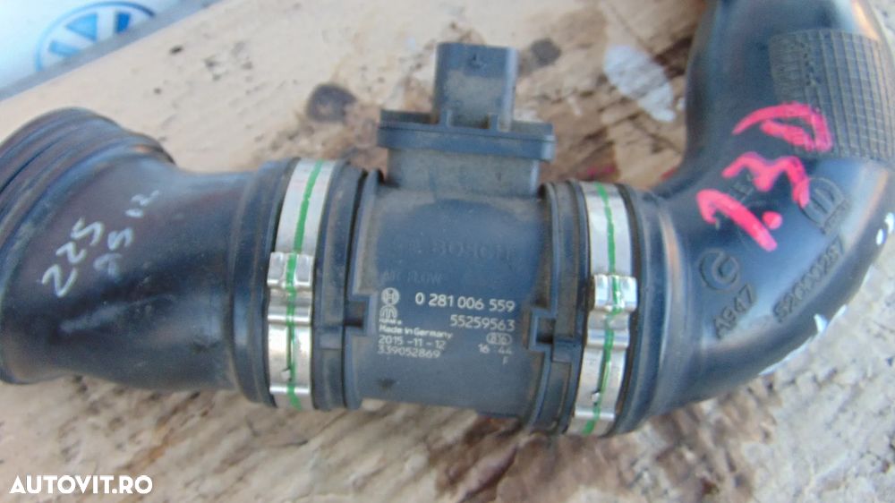 Debitmetru aer Opel Corsa E 1.3 Fiat 500 500l 500c 500x tipo panda doblo qubo punto evo alfa romeo - 1