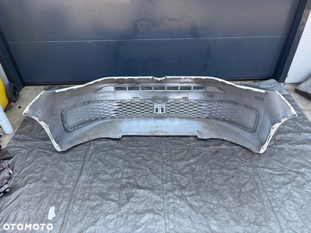 Vw Caddy V 2K7 zderzak przód  przedni biały - 17