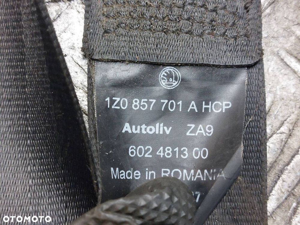 ZESTAW AIRBAG POSTRZAŁOWY SKODA OCTAVIA II 1Z0880201AE 1K0909605T - 8